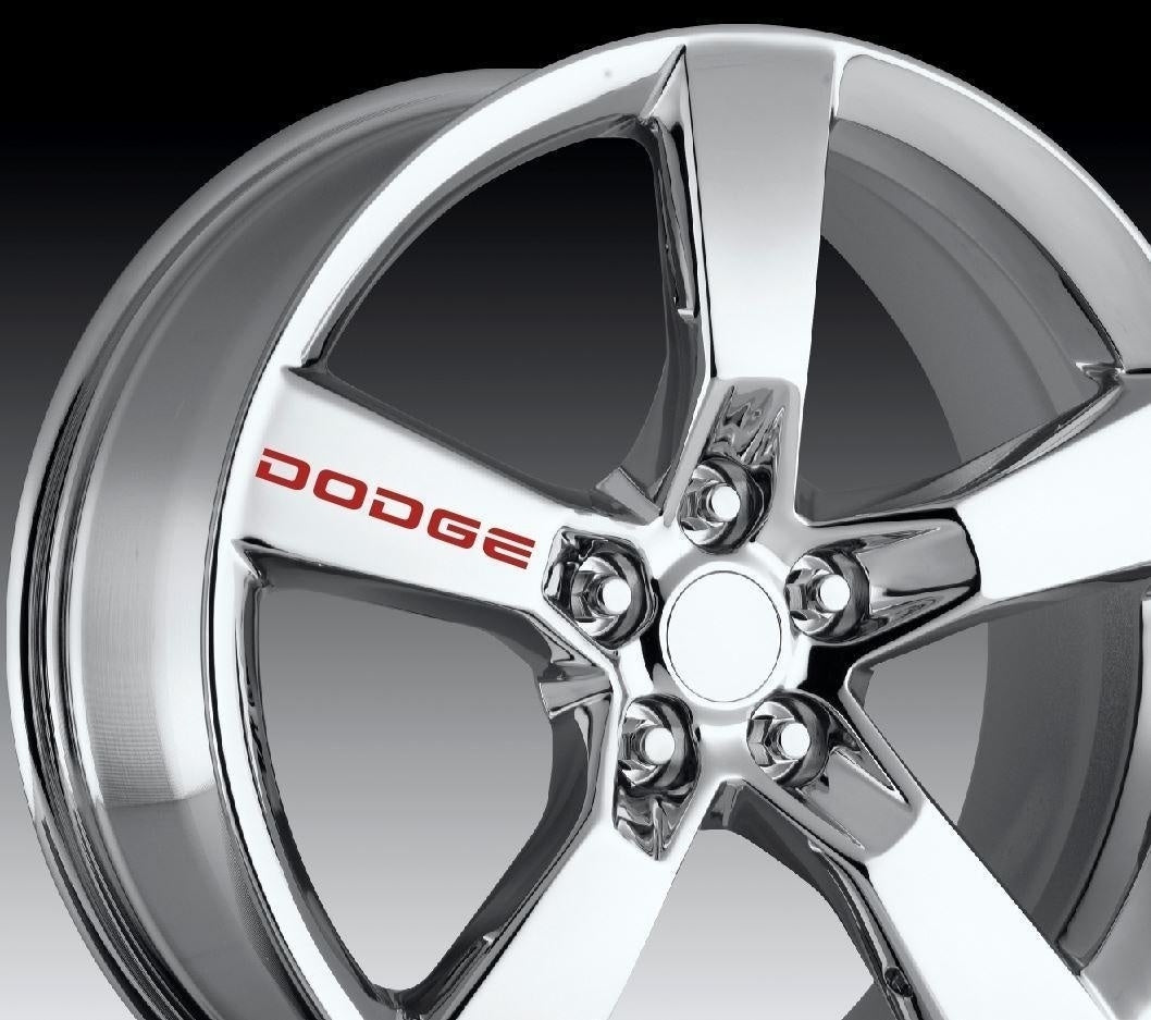 New Fashion  4 X  Wheels Decals Stickers Door Handle Graphics Vinyl Emblem Logo I I
