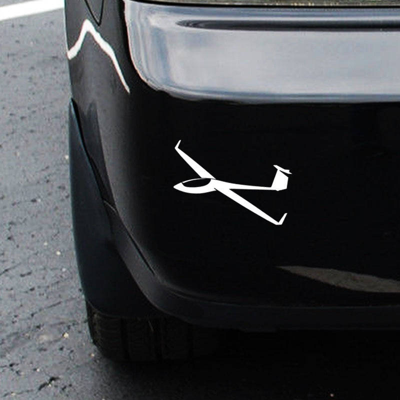 Hot Glider Pilot Vinyl Car Sticker Decal
