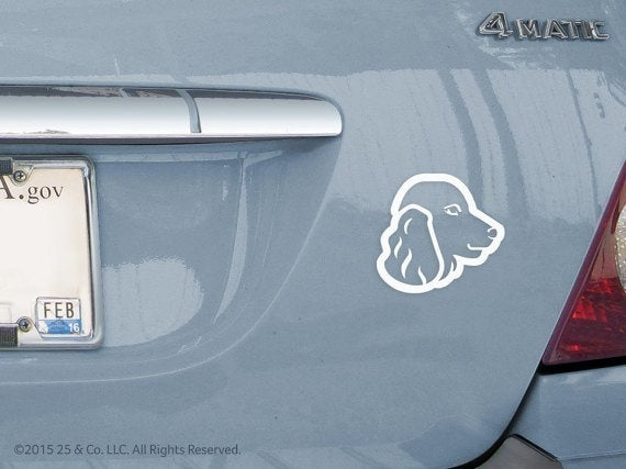 New Fashion English Cocker Spaniel Dog Vinyl Decal | Car Sticker, Decoration | 25 & Co