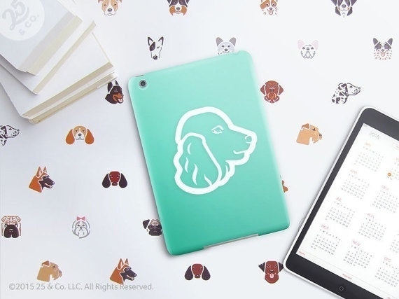 New Fashion English Cocker Spaniel Dog Vinyl Decal | Car Sticker, Decoration | 25 & Co