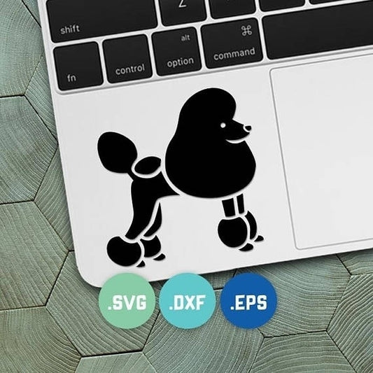 High-quality   poodle svg, poodle dxf, poodle cut file, poodle eps, poodle vector, poodle dog, poodle cricut, poodle cameo, dog cut file, dog sticker