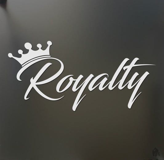 High-quality  Royalty Sticker Crown Funny Car Window Decal