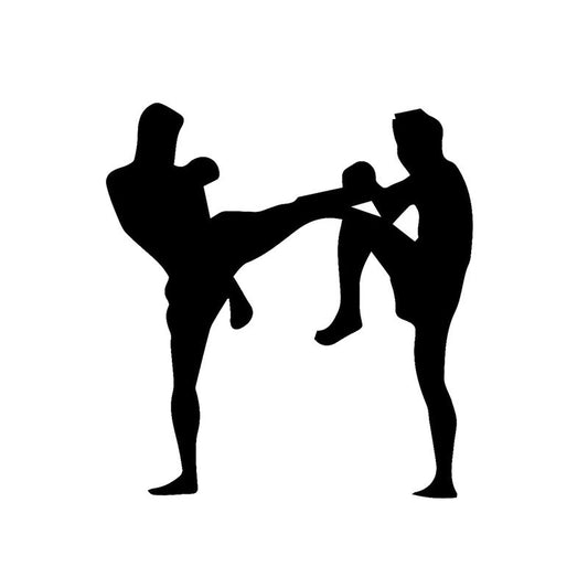 High-quality  Kickboxing Thai Car Styling Funny Vinyl Car Stickers