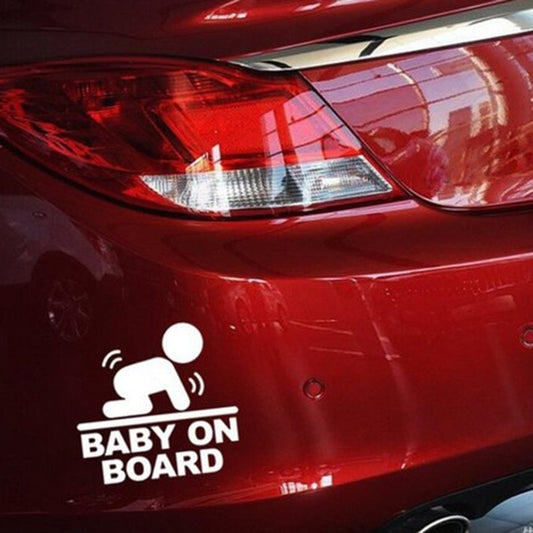 Hot BABY ON BOARD Vinyl Car Sticker Motorcycle Accessories Decorative Decals