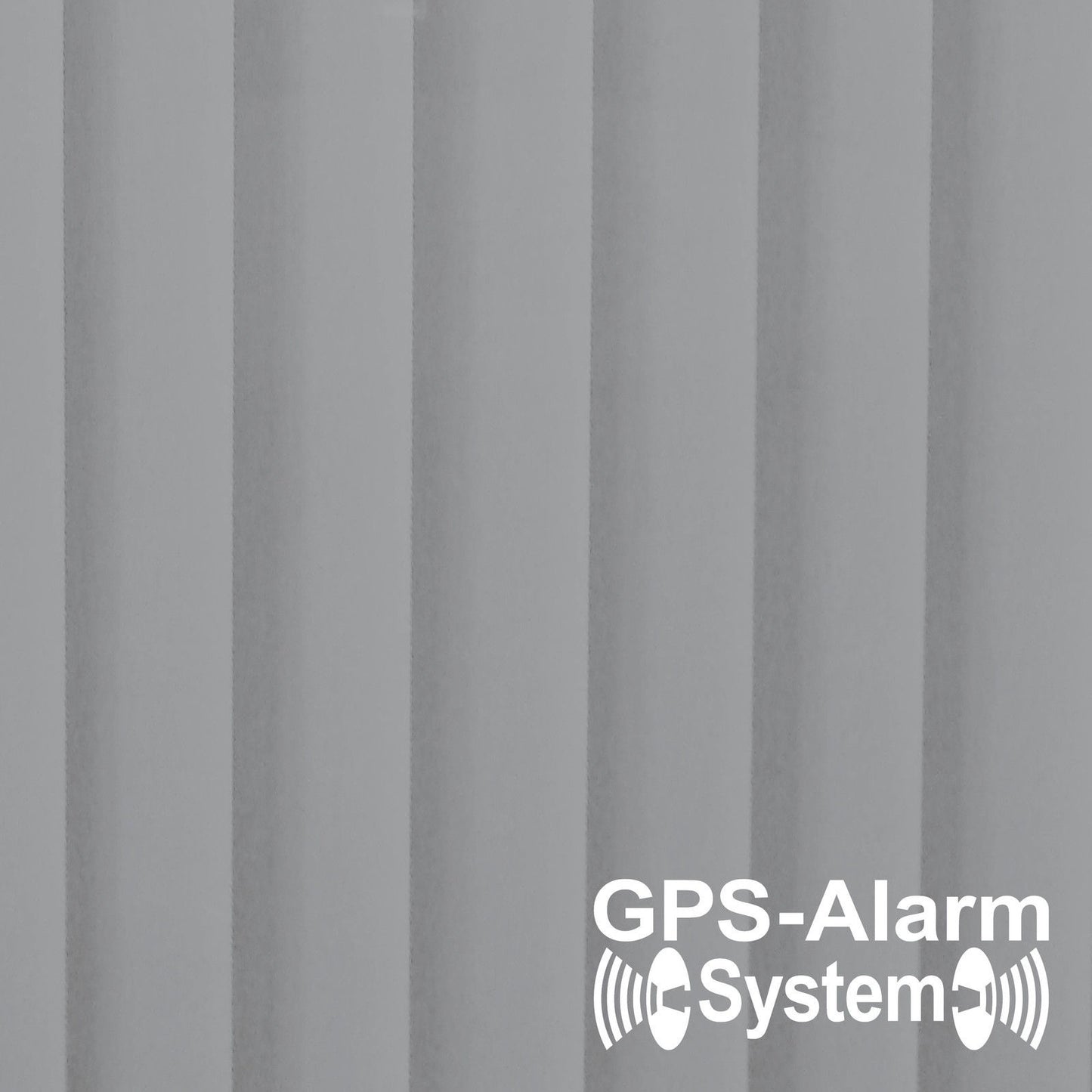 New Brand GPS Alarm System weiß gespiegelt Tattoo Deko Folie Auto Haus Fenster
