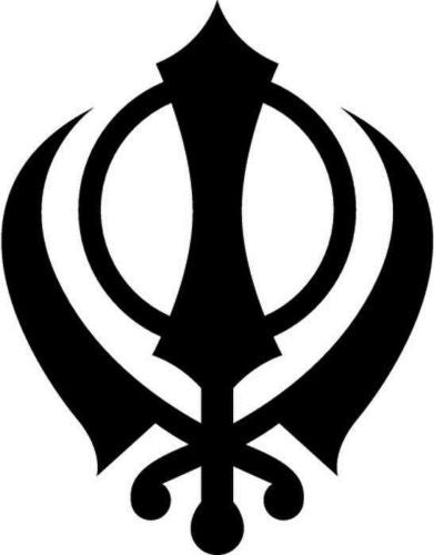 New Hot   Sikhism Symbol For Car Window Truck Bumper Vinyl Decal Sticker