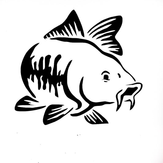 New Brand   Carp Fishing Car Vinyl Decal Art Sticker