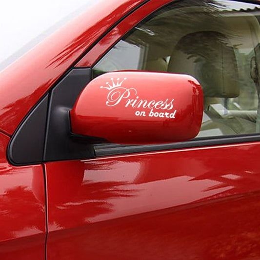 1PC Princess On Board Art Decor Vinyl Car Sticker Decal Bumper