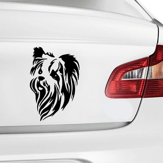 Yorkshire Terrier Pet Dog Vinyl Decal Funny Animal Car Sticker