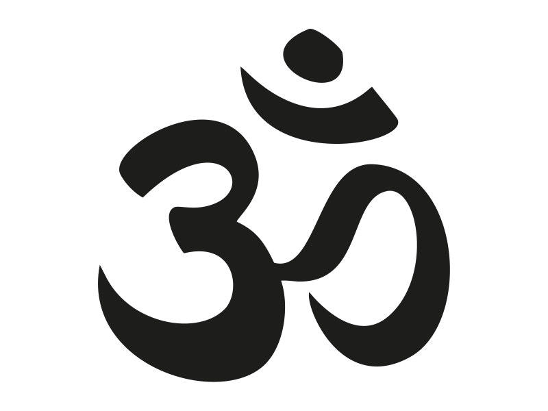 Plott Aufkleber OM Zeichen Mul Mantra Hindu Pranav Sticker Autoaufkleber