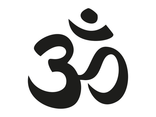 Plott Aufkleber OM Zeichen Mul Mantra Hindu Pranav Sticker Autoaufkleber