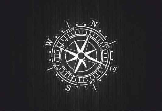 Sticker Car Motorcycle Helmet Vinyl Compass Nautical Boat Sailing Anchor  Car ,truck,SUV Sticker Decals