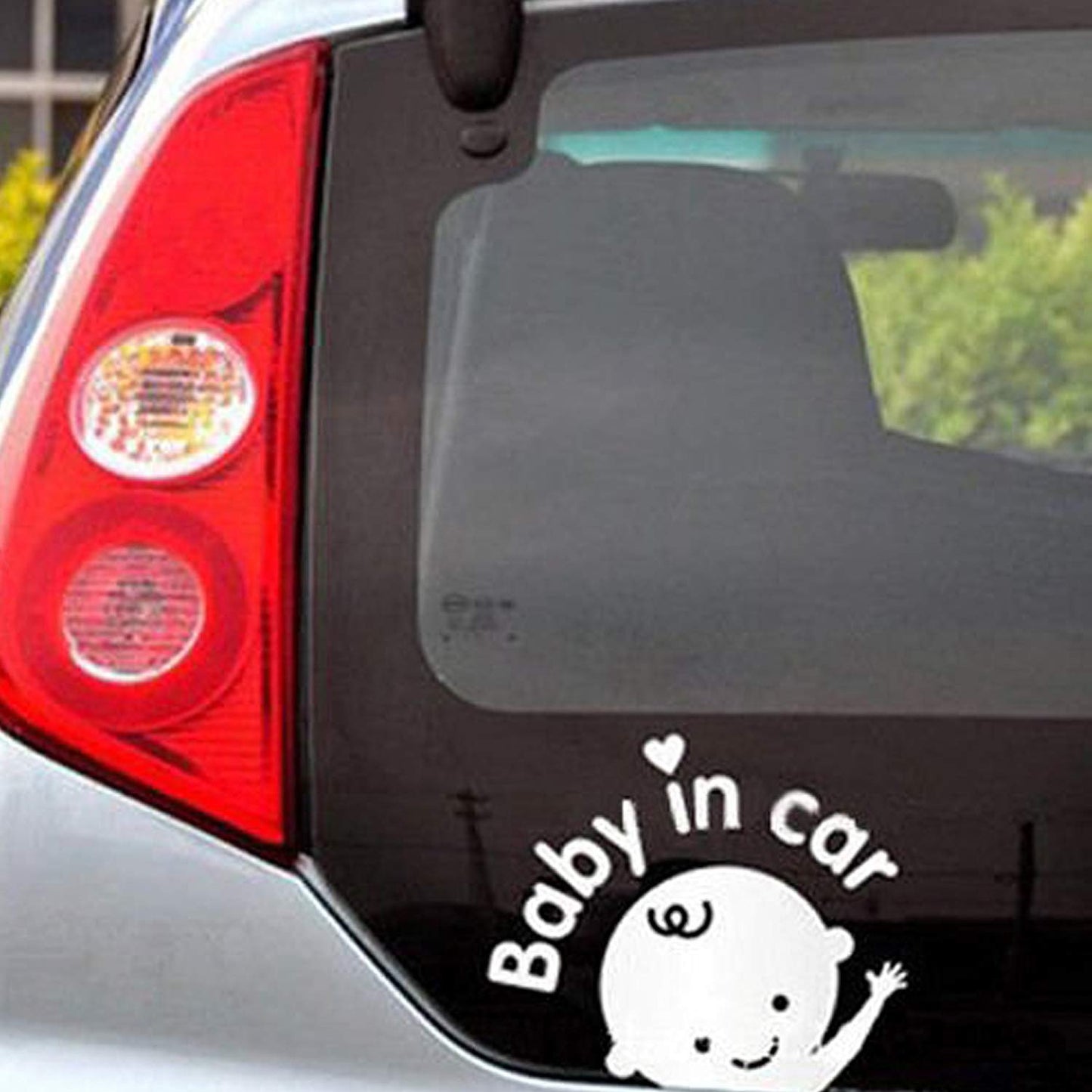 Baby In Car Sticker Decals Safety Signs Baby on Board for Cars Waterproof Car Stickers Decals