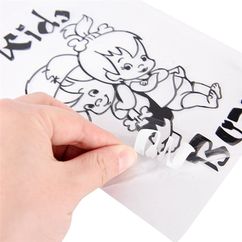 [MQ3ph] Decorative Graphic Decal Cartoon Car Window Decoration Children's Boat Sticker Car Truck Car Stickers Decals