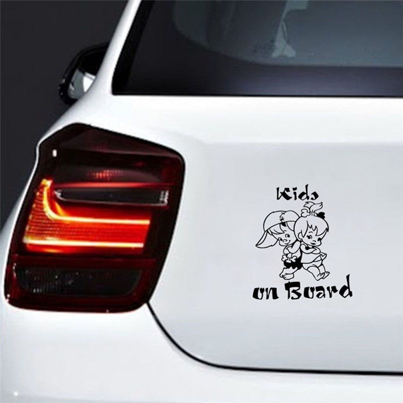 [MQ3ph] Decorative Graphic Decal Cartoon Car Window Decoration Children's Boat Sticker Car Truck Car Stickers Decals