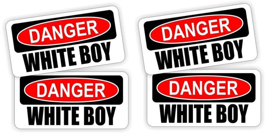 High-quality Dirty White Boy Frac Welding Oilfield Flag Hart Hat STICKERS DECAL Osha Union