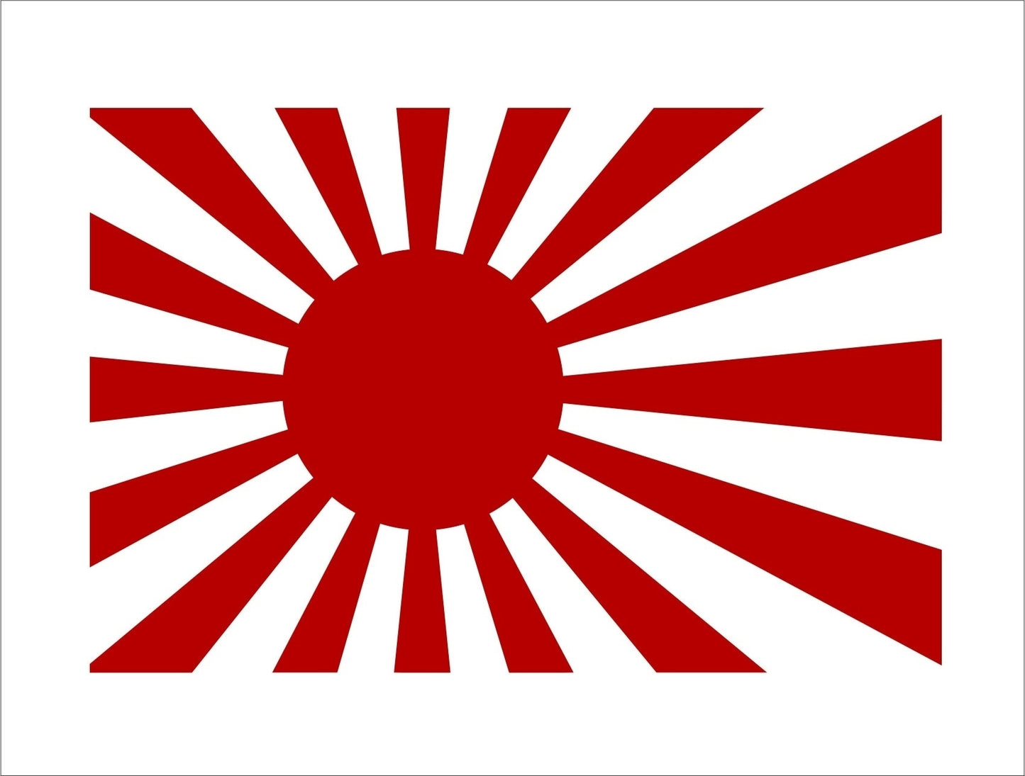 2018 NEW  Rising Sun Flag Decal 2"x1.2" Japanese Japan Hard Hat Helmet Sticker