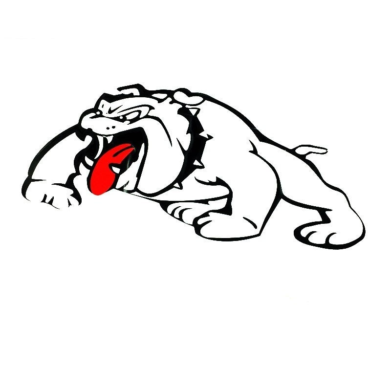 New Fashion Bully Dog Car Decoration Sticker Emblem Badge Applique Car Model Car Truck SUV Car Window Door Bumper Sticker Decal