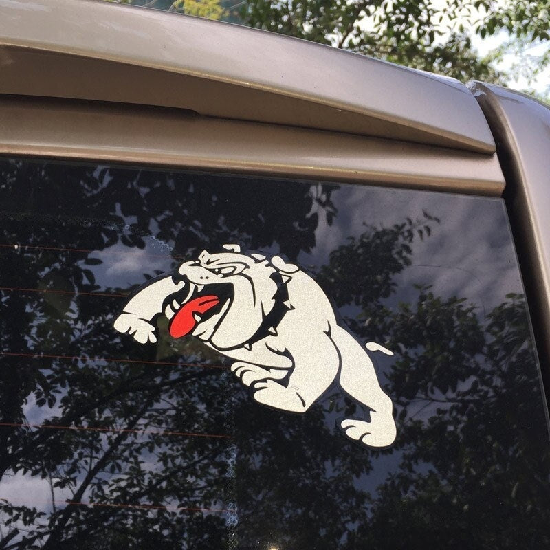 New Fashion Bully Dog Car Decoration Sticker Emblem Badge Applique Car Model Car Truck SUV Car Window Door Bumper Sticker Decal