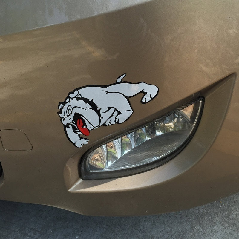 New Fashion Bully Dog Car Decoration Sticker Emblem Badge Applique Car Model Car Truck SUV Car Window Door Bumper Sticker Decal