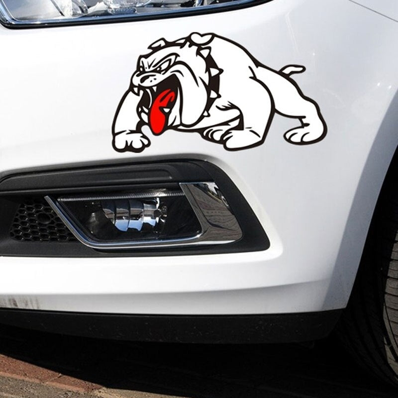 New Fashion Bully Dog Car Decoration Sticker Emblem Badge Applique Car Model Car Truck SUV Car Window Door Bumper Sticker Decal