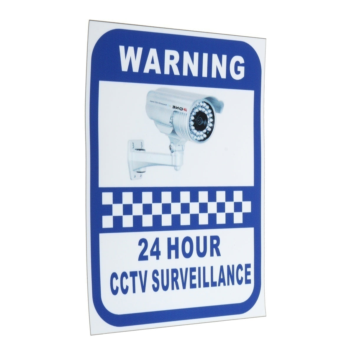New Brand  4PCS Home CCTV Monitoring Warning Sign Mark Sticker Monitor Vinyl Decal Video Camera Surveillance Security Alarm for 24 Hours