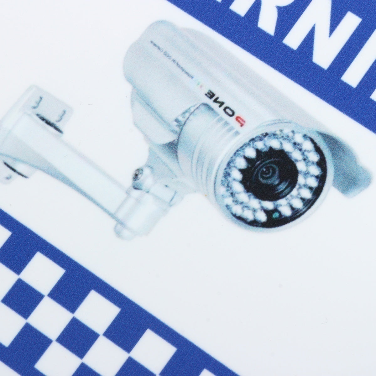 New Brand  4PCS Home CCTV Monitoring Warning Sign Mark Sticker Monitor Vinyl Decal Video Camera Surveillance Security Alarm for 24 Hours