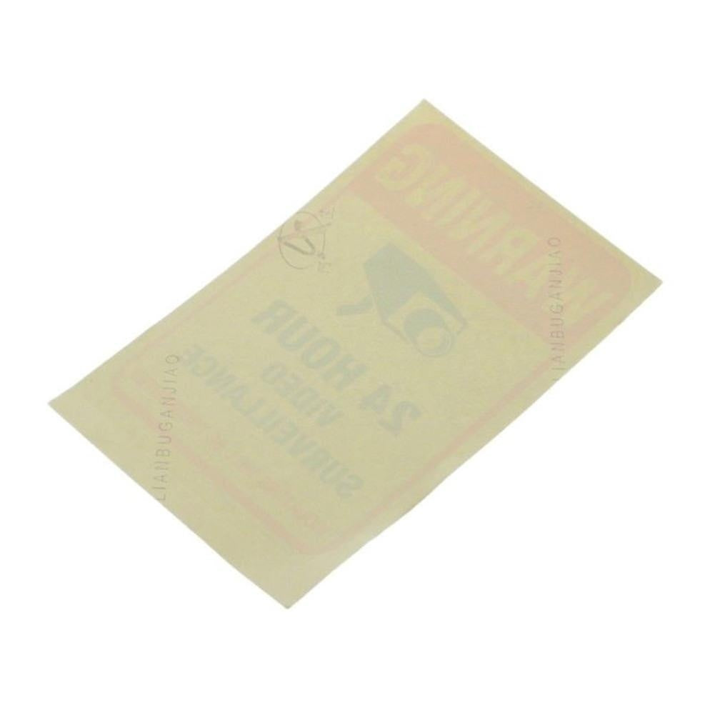 High-quality   Surveillance Security Camera Video Sticker Warning Decal Sign Stickers