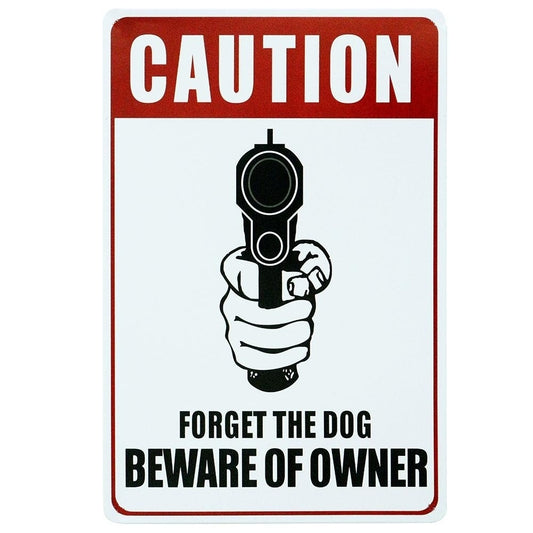 New Brand 2PCs  Caution Sign  Poster Plaque Bar Pub Cafe Home Wall Sticker
