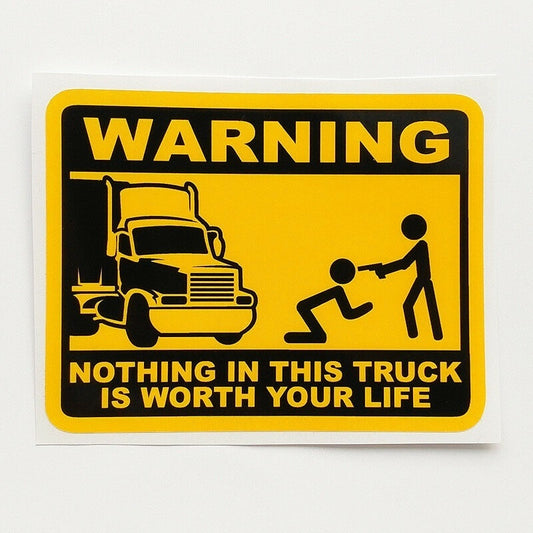 Fashion Don't Touch My Truck Funny Sticker Vinyl Decal Car Van Bumper Window Warning Fun
