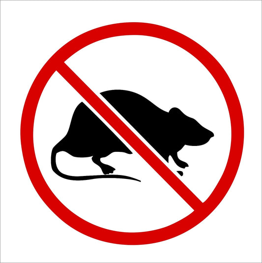 Fashion 5 Pcs No Rats Union Decal PACK Labor Vinyl Hard Hat Helmet Sticker
