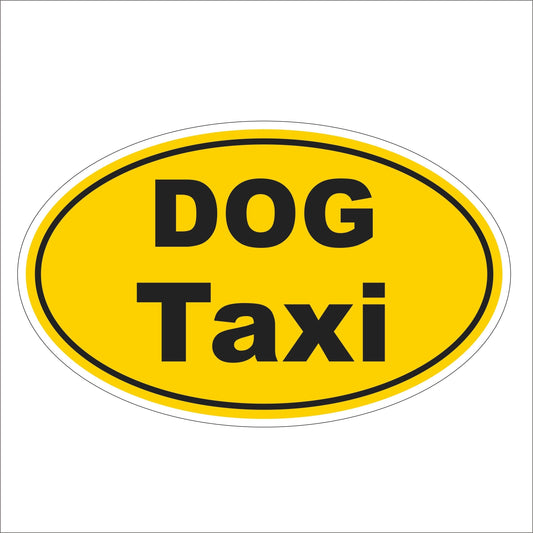 Hot 2 Pcs DOG TAXI Vinyl Helmet Tool Box Motorcycle Car Window Sticker Decal Waterproof