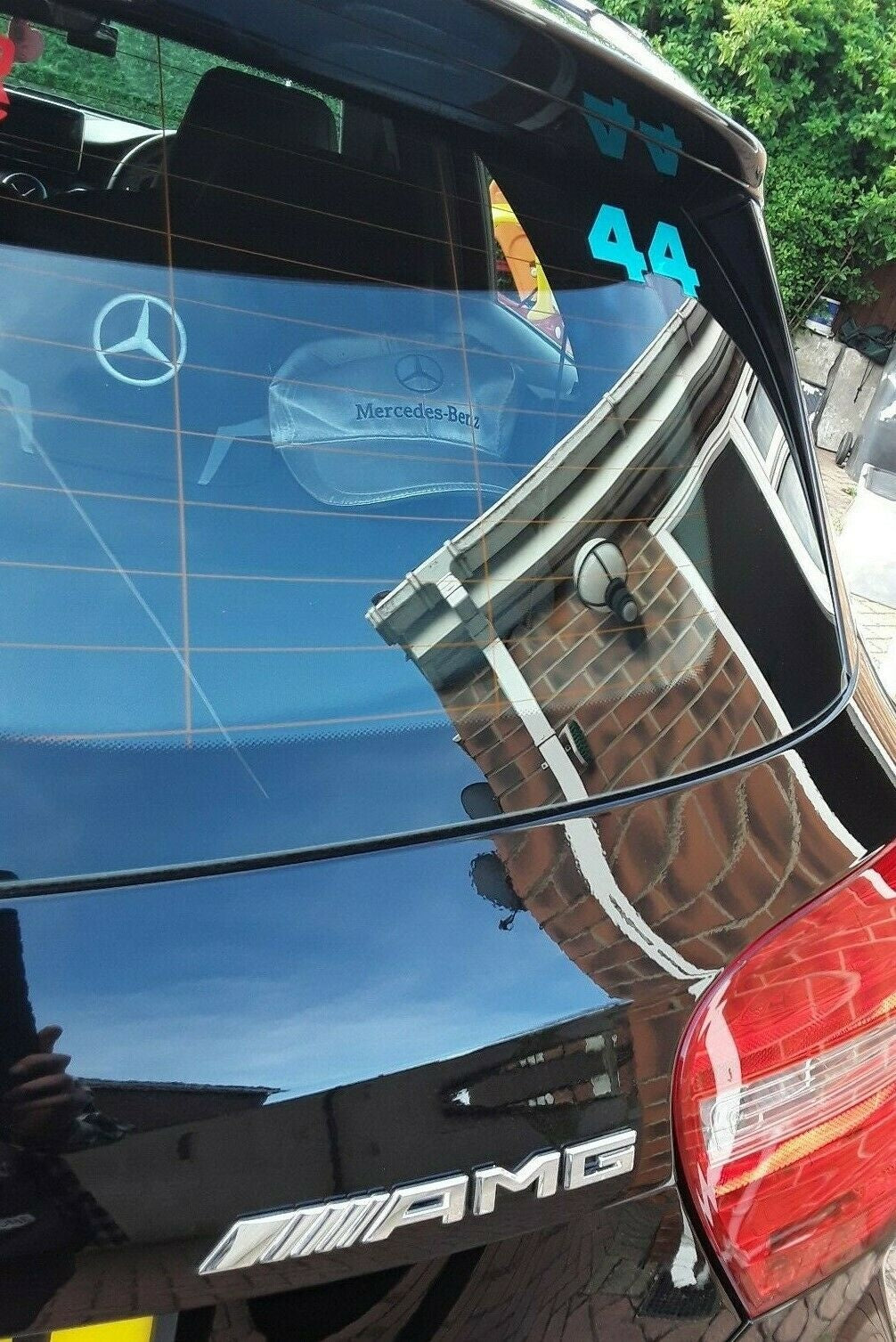 Car 44 Character Sticker Window Car Door Bumper Sticker Decal