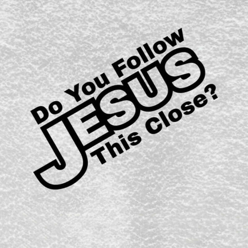 2018 NEW Jesus For Auto Car/Bumper/Window Vinyl Decal Sticker Decals Decor