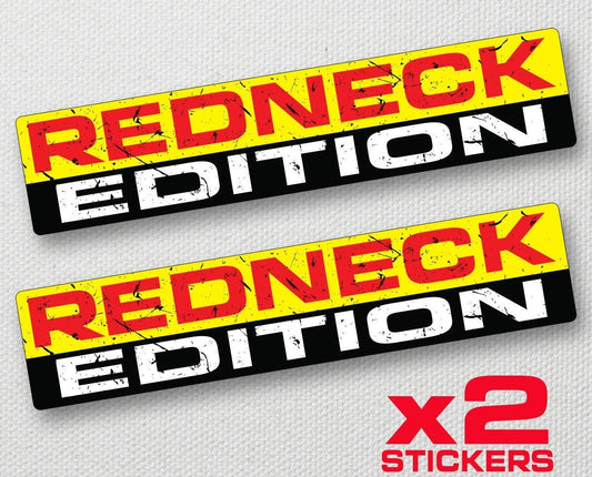 New Fashion REDNECK EDITION sticker decal vinyl funny bumper window car truck dirt roud