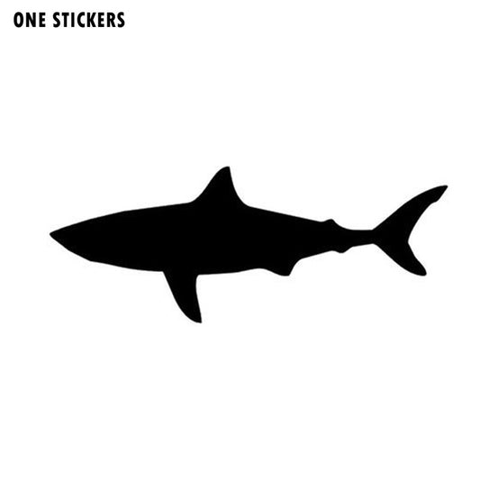 18*7CM Car Sticker SHARK Ocean Surf Beach Motorcycles Personality  Car Stickers And Decals CT-793