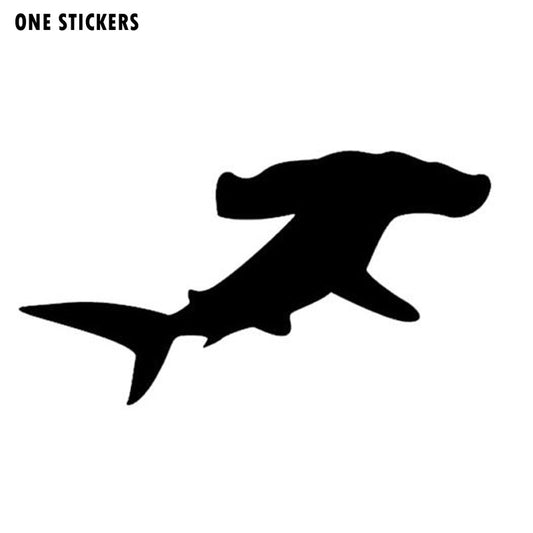 13*7CM Car Sticker Hammerhead SHARK Ocean Motorcycles Personality  Car Stickers And Decals CT-794