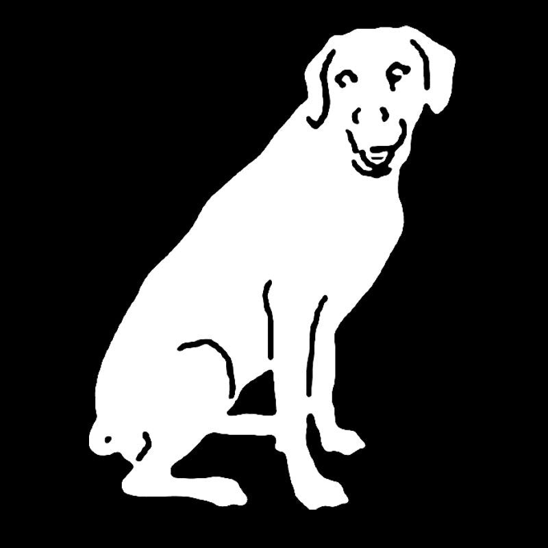 12.7*16.7CM Rhodesian Ridgeback Dog Vinyl Decal  Car Stickers Car Styling Decoration Black/Silver S1-0459