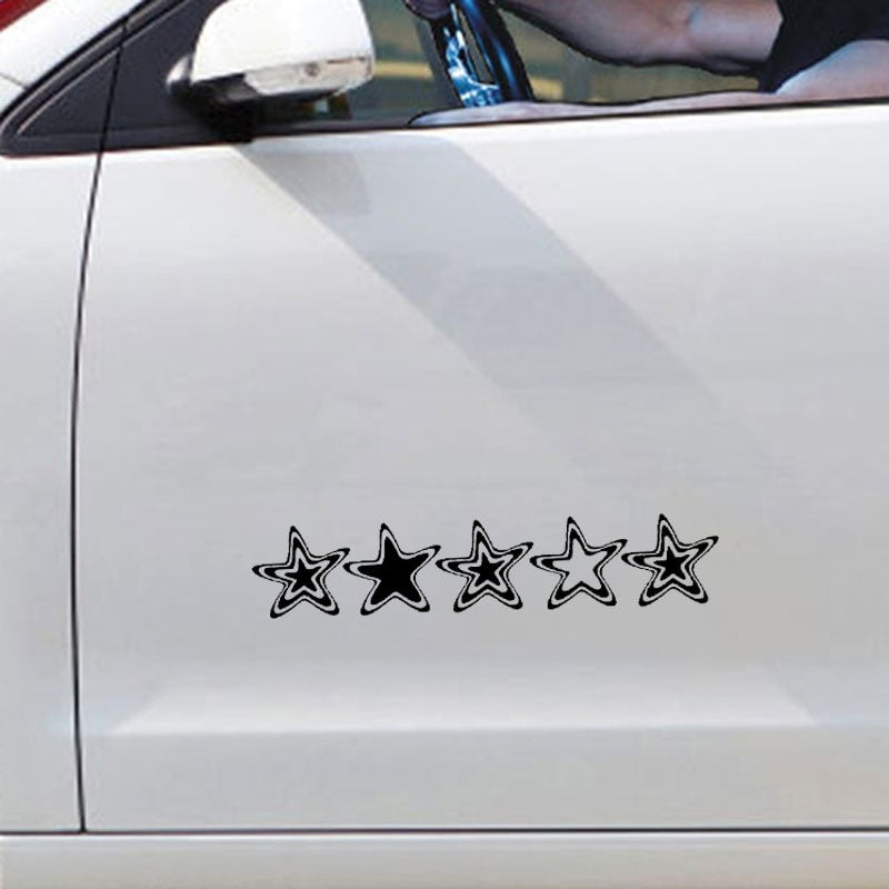 19.9cm*4.1cm In The Best Of Spirits Take Up An Official Post Stir Finger Vinyl Black/Silver Decal Car Sticker C18-0196