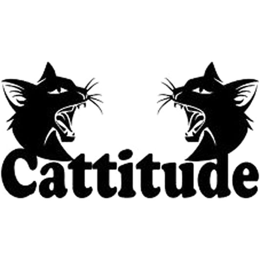 16CM*8.5CM Cat Animal Funny Kitty Pet Car Truck Window Vinyl Decal Sticker For Car Stylings Car Sticker Black/Sliver C8-0224
