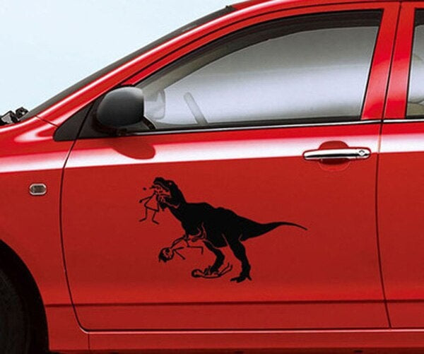 29*18CM Ancient Dinosaur Monster Child Car Stickers Decorative Stickers Cover Scratches Decals CT-735