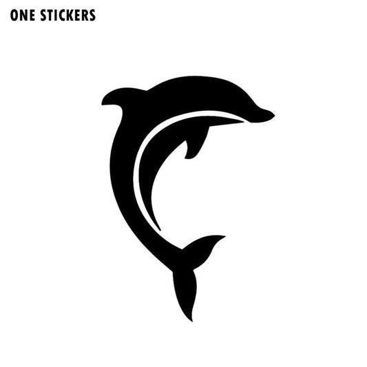 13.9cm*16.3cm Cherish The Interesting Sight Of Treasure Tidal Current Car Black/Silver Sticker Vinyl Decal C18-0179