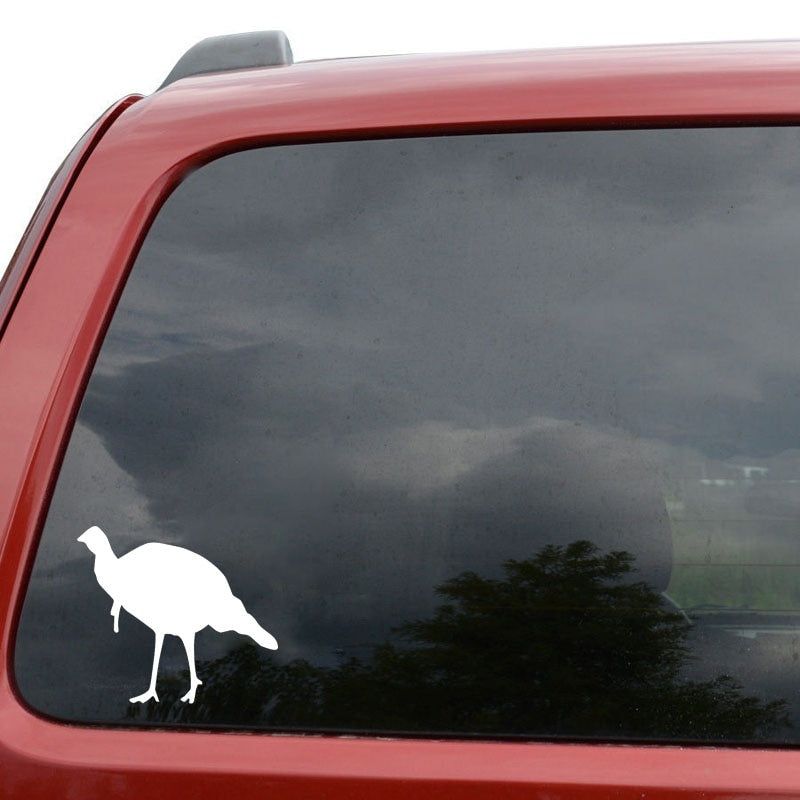 2019 NEW 14.9cm*13.1cm Personality Wild Turkey Vinyl Car Sticker Decal Black Silver Motorcycle Accessories C15-1115