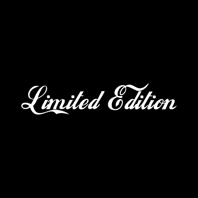 17CM*3.4CM LIMITED EDITION Creative Vinyl Car Window Sticker Decal Black/Silver Accessories C11-0701