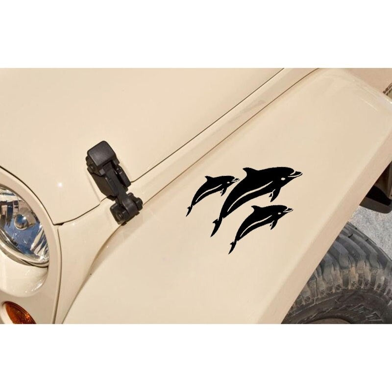 16.7cm*11.2cm One In A Thousand Little And Dainty Fashion Black/Silver Vinyl Car Sticker Decal C18-0178