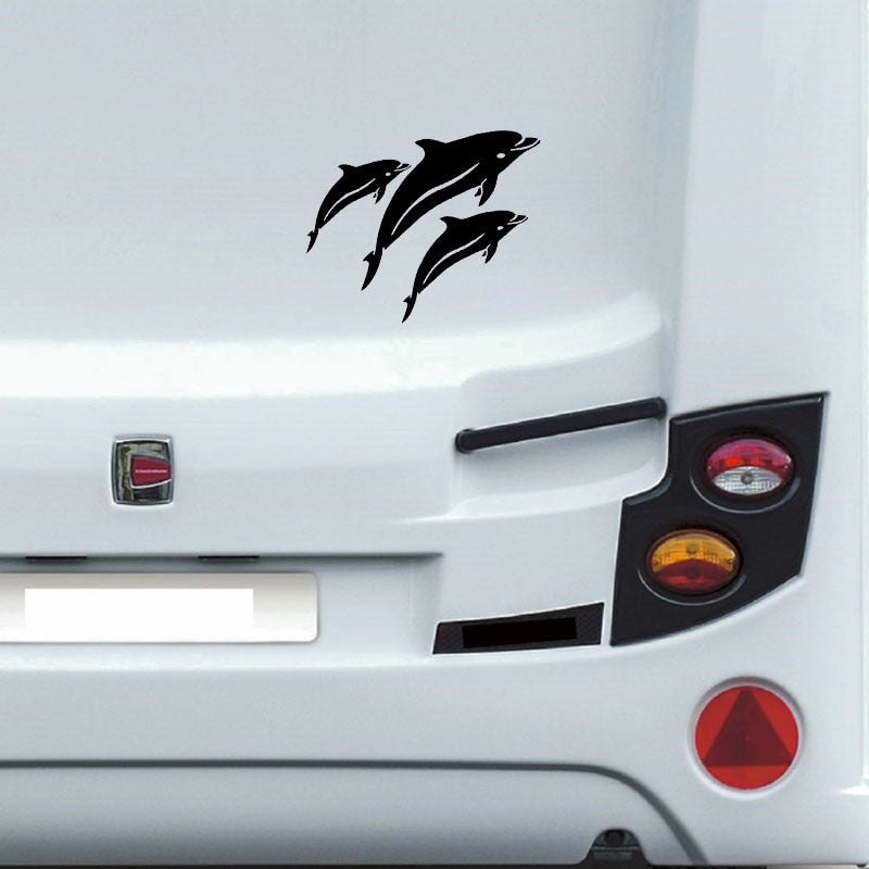 16.7cm*11.2cm One In A Thousand Little And Dainty Fashion Black/Silver Vinyl Car Sticker Decal C18-0178