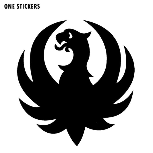 13.2CM*14.1CM Cartoon Funny Eagle Decoration Car Sticker Decal Vinyl Graphical Accessories C15-0865
