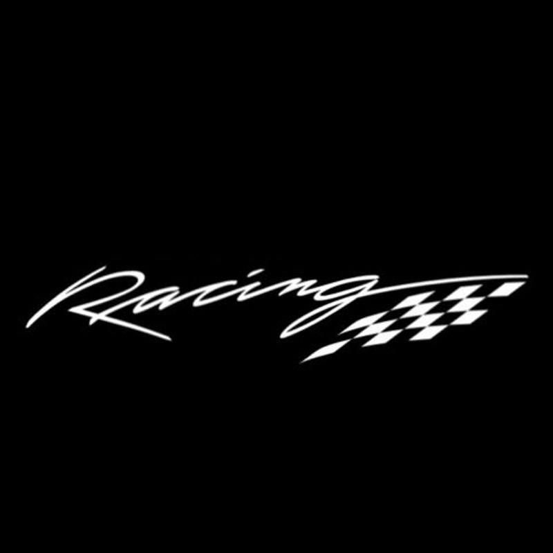 13.8cm*2.4cm Racing Decor Car Styling Vinyl Car Sticker Motorcycle S4-0172