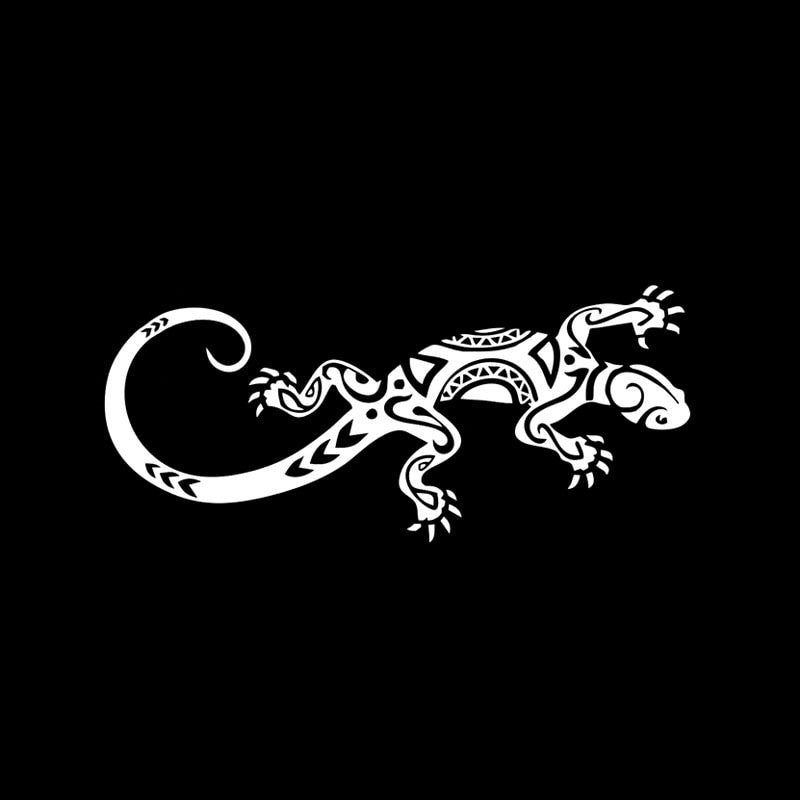 15.7*6.9CM Funny Reptile Lizard Decor Car Stickers Vinyl Bumper Car Window C12-1079