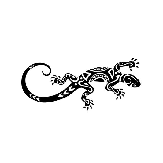 15.7*6.9CM Funny Reptile Lizard Decor Car Stickers Vinyl Bumper Car Window C12-1079